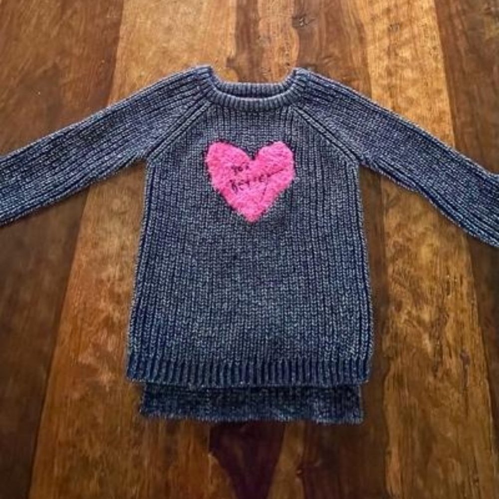 Girls Betsey Johnson Sweater Size 4
